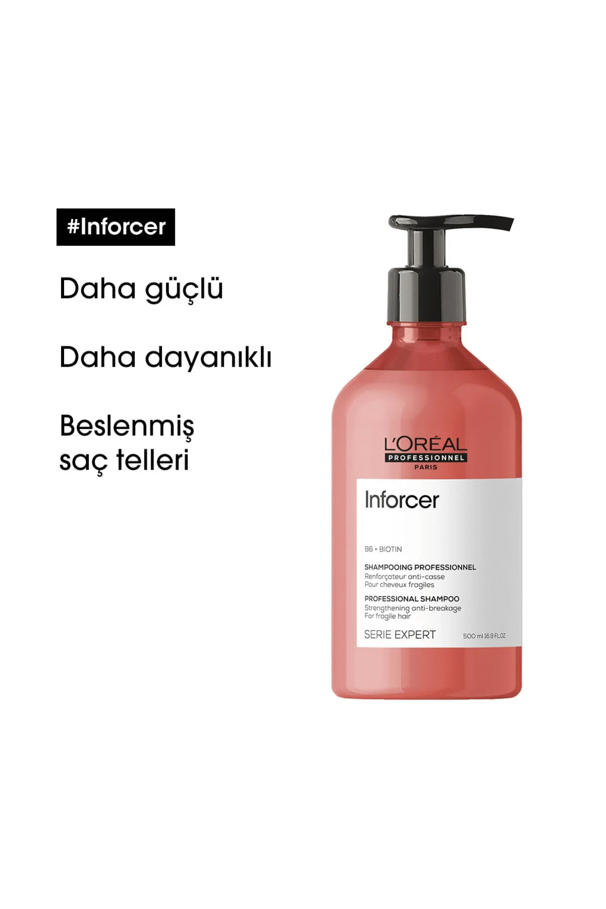 Loreal Professionnel Serie Expert Inforcer Kırılma Karşıtı Güçlendirici Şampuan 500 ML