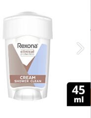 Rexona Clinical Protection Kadın Stick Deodorant Shower Clean 45 ml