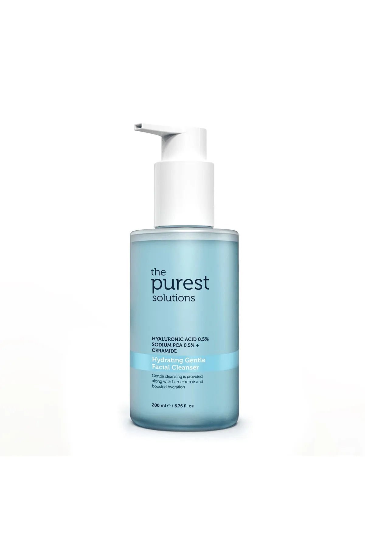 The Purest Solutions Kuru ve Karma Ciltler için Nemlendirici ve Bariyer Onarıcı Temizleme Jeli 200 ml