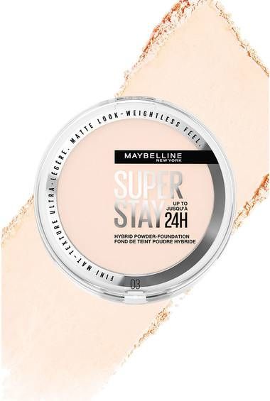 MAYBELLINE NEW YORK SUPERSTAY HIBRIT PUDRA-FONDÖTEN - 03