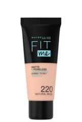 MAYBELLINE NEW YORK FIT ME MATTE + PORELESS FONDÖTEN NATURAL BEIGE 220