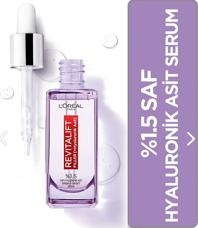 L'Oreal Paris Revitalift Filler %1.5 Saf Hyaluronik Asit Kırışıklık Karşıtı Serum- 30 ml
